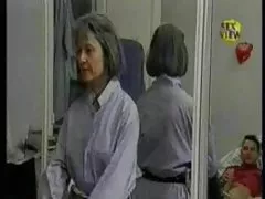 性感与一个女孩在紧身胸衣名为曼迪